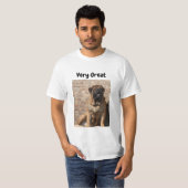 Mastiff Vatertag Best Friends Tシャツ (正面フル)