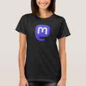 Mastodon  Self Hosted Social Networking and Microb Tシャツ (正面)