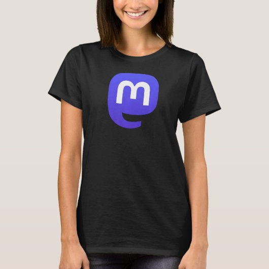 Mastodon Self Hosted Social Networking and Microb Tシャツ (正面)