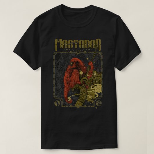 Mastodon  Voyager  Tシャツ (デザイン正面)