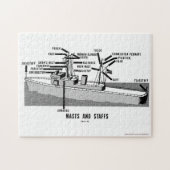 Masts and Staffs Puzzle ジグソーパズル (横)