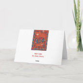 Matネコ「ありがとう」ノートカード サンキューカード (裏面)