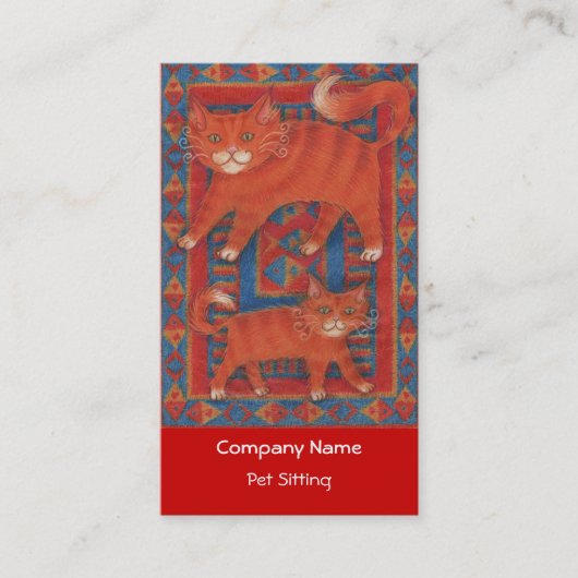 Mat Cats名刺 名刺 (正面)