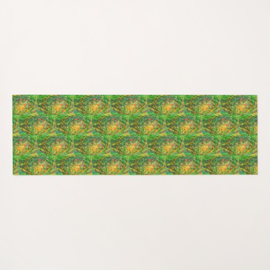 Mat of leaves ヨガマット (裏面(横))