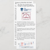 Mat-Su Grief Support Group Advertisement  招待状 (正面/裏面)