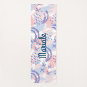 Mat yoga Lila colors ヨガマット (正面)