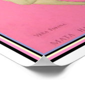 Mata Hari Art Deco Print ポスター (角)