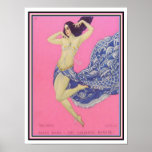 Mata Hari Art Deco Print ポスター<br><div class="desc">Vintage Art Deco Dance Poster of Mata Hari</div>