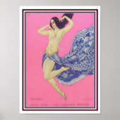 Mata Hari Art Deco Print ポスター (正面)
