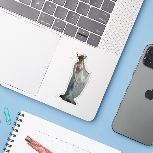 Mata Hari  Aufkleber シール (ノートパソコンとiPhone)