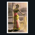 Mata Hari Enchantress Seductress Vintage Poster ポスター<br><div class="desc">Please feel free to customize this item anyway you like. You can rotate the image or even add your own. You can personalize it by adding or changing the text. You can even change background and text colours. Make it a special one-of-kind gift for yourself or someone else. Some products...</div>