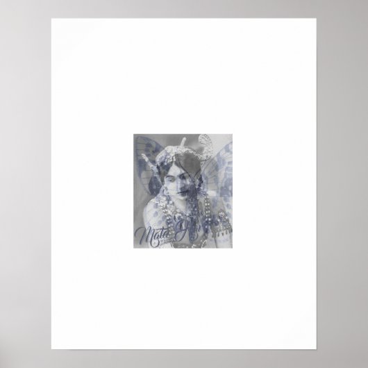 Mata Hari – Margaretha Geertruida – butterfly ポスター (正面)