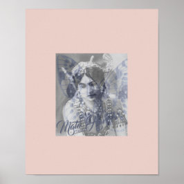 Mata Hari – Margaretha Geertruida – butterfly ポスター