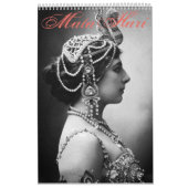 Mata Hari – Vintage カレンダー (カバー)