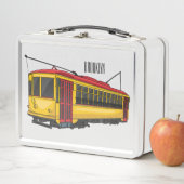 Mata trolley cartoon illustration メタルランチボックス (インサイチュ)