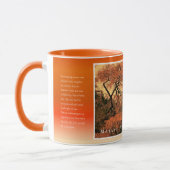 Matabei-Zakura Weeping Cherry Tree コーヒーマグカップ マグカップ (左)