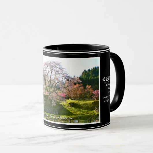 Matabei-Zakura Weeping Cherry Tree マグカップ (正面右)