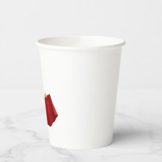 Matador with Red Cape Spanish Bullfighter 紙コップ (左)