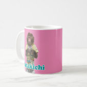 Matakichi Mug. また吉のマグカップ コーヒーマグカップ (正面左)