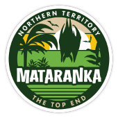 Mataranka, Northern Territory Australiaステッカー シール