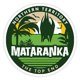 Mataranka, Northern Territory Australiaステッカー シール