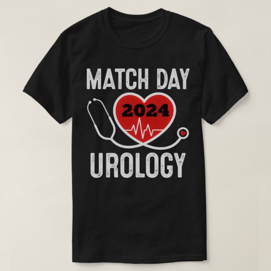 Match Day 2024 Urologyレジデンシー医師 Tシャツ (デザイン正面)