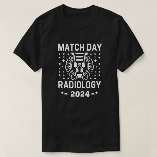 Match Day Radiology 2024 Tシャツ (デザイン正面)
