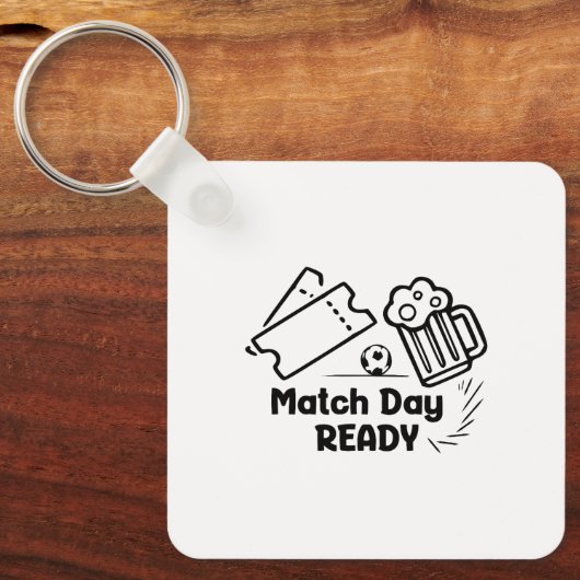 Match Day Ready  キーホルダー (正面)
