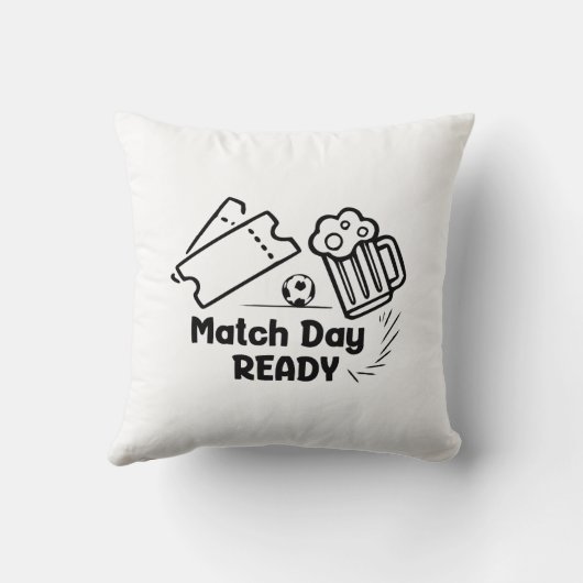 Match Day Ready クッション (裏面)