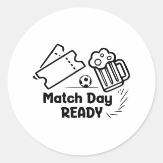 Match Day Ready ラウンドシール