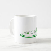 Match healthy drink mug コーヒーマグカップ (正面左)