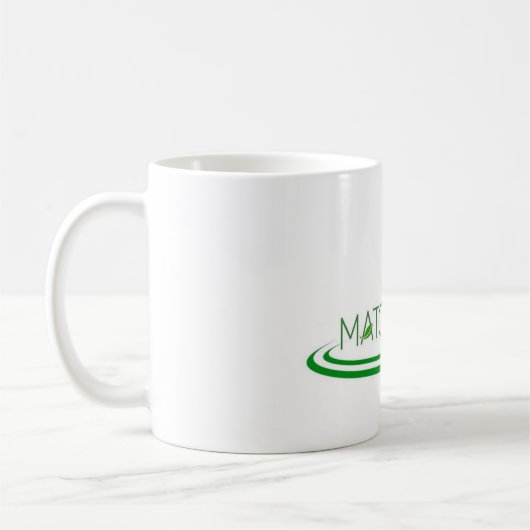 Match healthy drink mug コーヒーマグカップ (左)