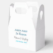 Match made in heaven blue black couple name date フェイバーボックス (オープン)