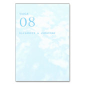 Match Made In Heaven Wedding テーブルナンバー (裏面)