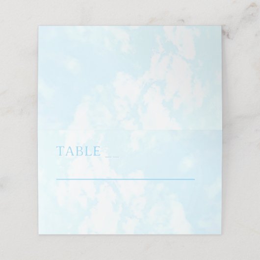 Match Made In Heaven Wedding プレイスカード (外部開封)