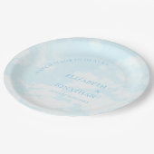 Match Made In Heaven Wedding ペーパープレート (アングル)