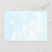 Match Made In Heaven Wedding Registry Details エンクロージャーカード (裏面)