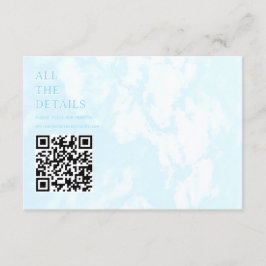 Match Made In Heaven Wedding Registry Details エンクロージャーカード