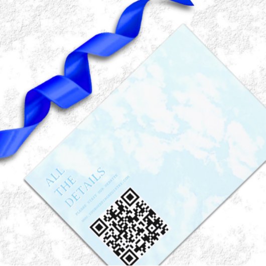 Match Made In Heaven Wedding Registry Details エンクロージャーカード