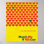 Match Me If You Can Teaser Poster ポスター (正面)