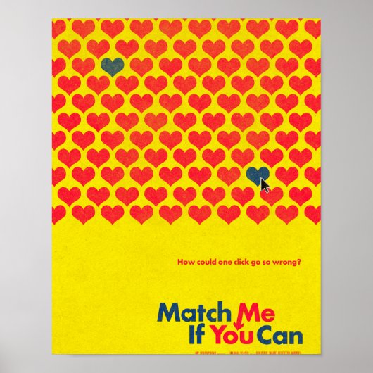 Match Me If You Can Teaser Poster ポスター (正面)