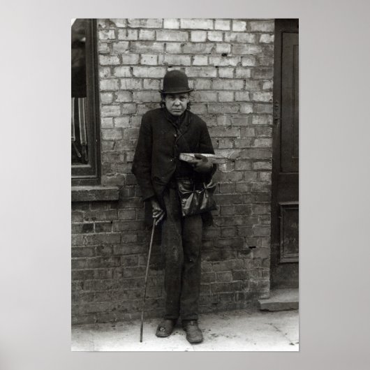 Match-Seller. c.1900 ポスター (正面)