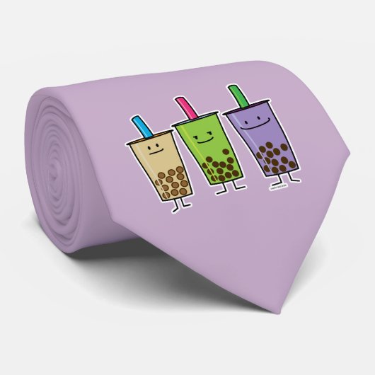 Matchaのbobaの茶緑の飲み物のミルクのタロイモのタピオカ ネクタイ (ロール)