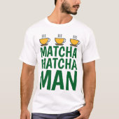 MATCHAティーメンズTシャツ Tシャツ (正面)