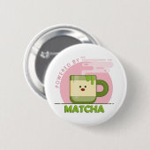 Matchaバッジ搭載 缶バッジ (正面&裏面)