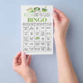 Matcha Find the Guest Bingo Game Card チラシ (ハンドル)
