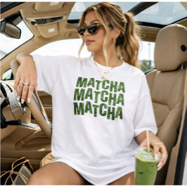 Matcha Gift, MATCHA shirt, matcha tee トライブレンドＴシャツ