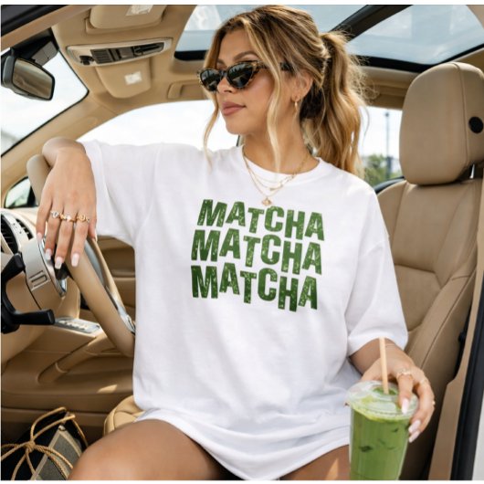 Matcha Gift, MATCHA shirt, matcha tee トライブレンドＴシャツ