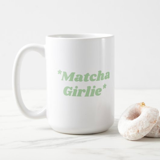 Matcha Girlie Coffee Tea Mug コーヒーマグカップ (ドーナツ)