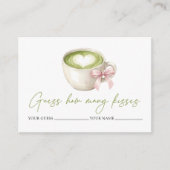 Matcha Latte How Many Kisses Bridal Game エンクロージャーカード (正面)